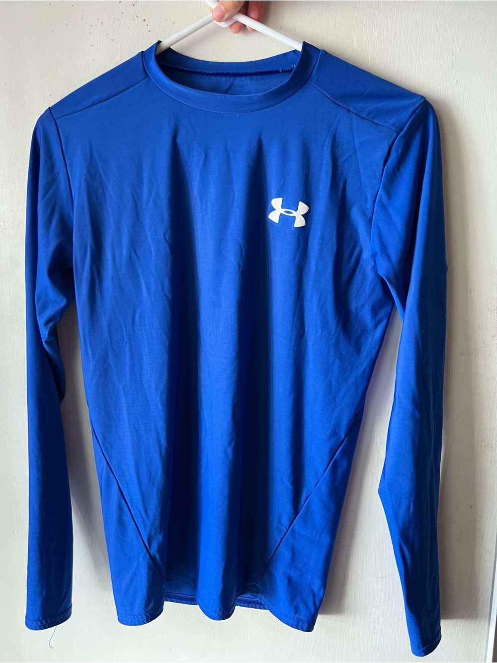 Under Armour Men’s Long-Sleeve Compression Shirt — Royal Blue